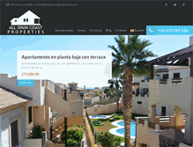 Tablet Screenshot of allspaincostproperties.com